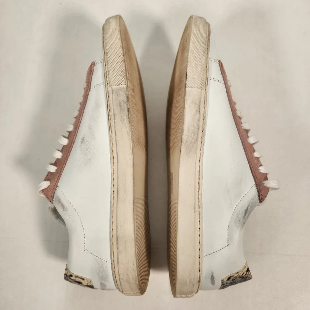Oliver Cabell Malibu Low 1 White Leather Sneakers‎ EU 38 Made In Italy US 8